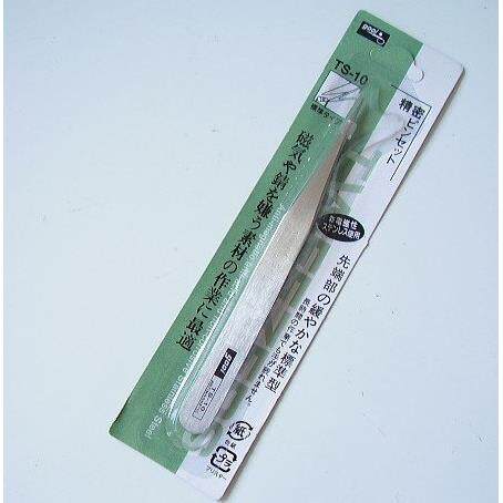 gooi不锈钢镊子 TS-10 标准尖头镊子 精密不锈钢防磁耐酸镊子