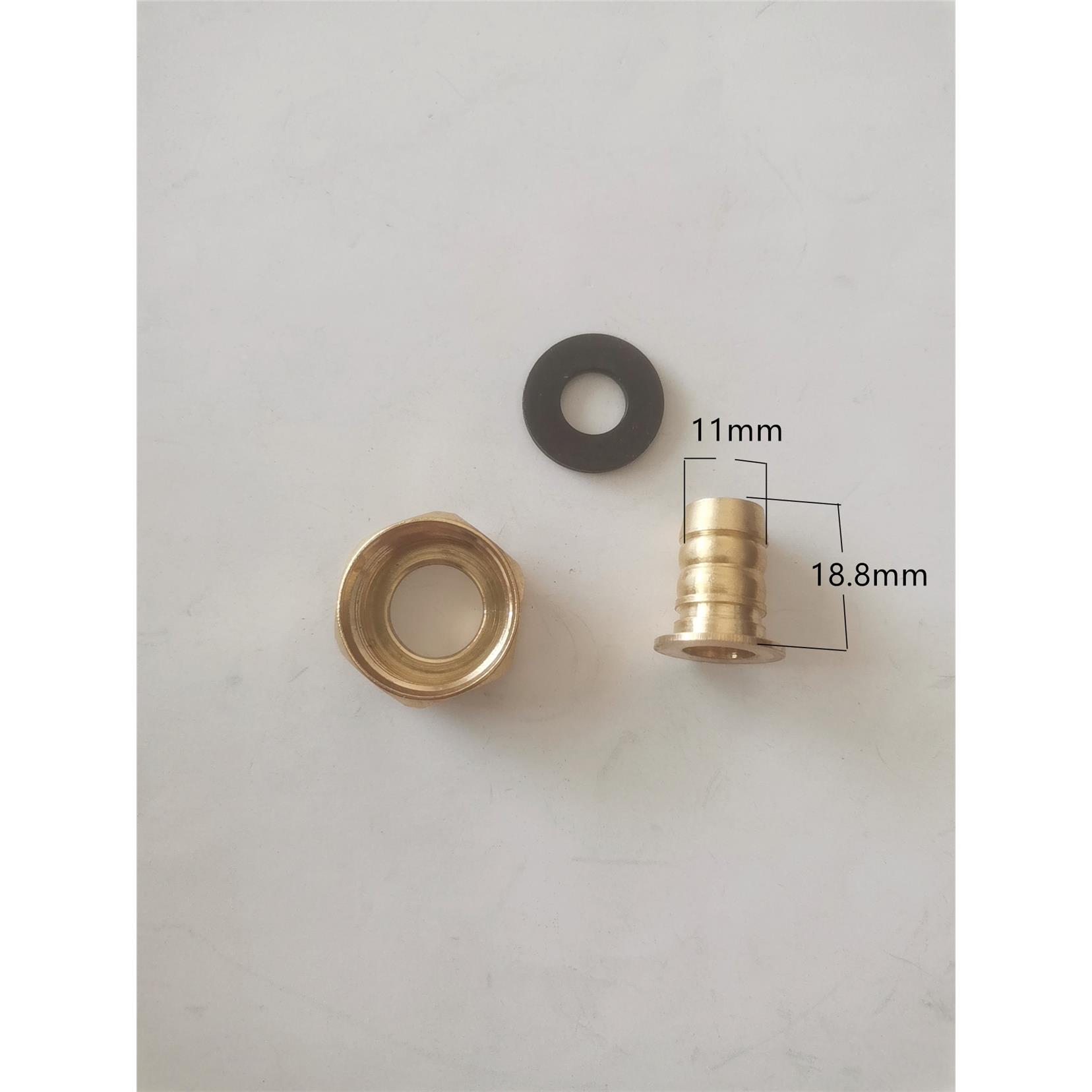 活动宝塔内丝气咀气管接头内牙气嘴内螺纹塔咀4分×10mm水管
