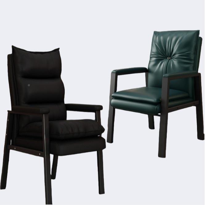 麻适将椅棋室专用舒久坐靠会背议凳子茶楼桌馆家用办3265公牌电脑