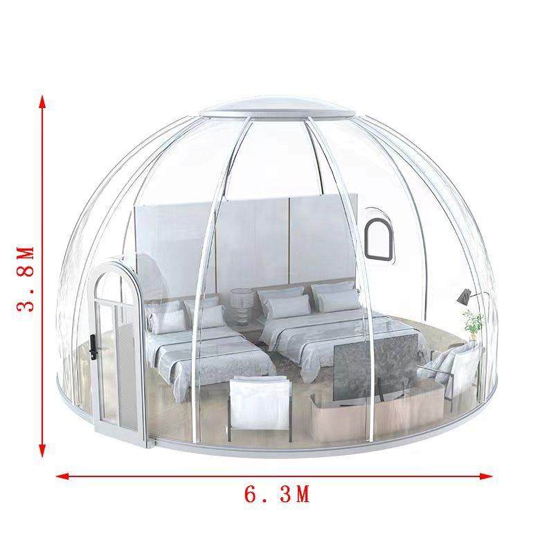 网红PC星空房透明泡泡屋户外餐厅房山顶景区露营帐篷移动民宿酒店,基础建材,轻钢别墅,淘宝优惠券,粉丝福利购,淘宝优惠卷