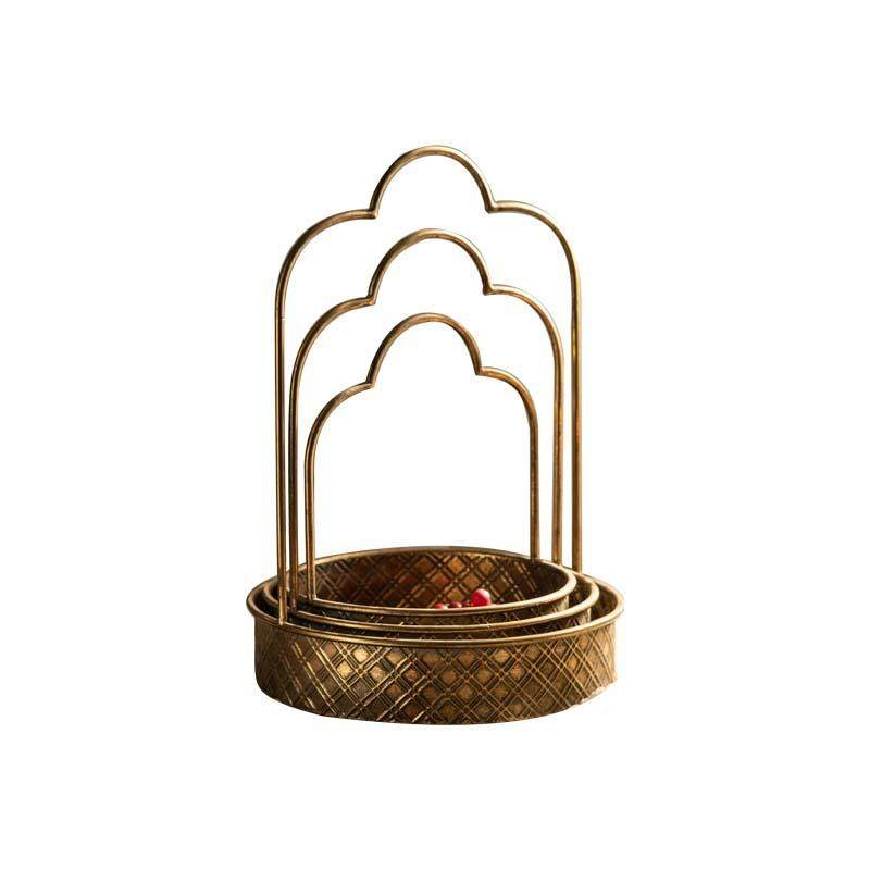 美式乡村复古铁艺摆件可壁挂民宿装饰花篮工业风金属工艺品托盘,家居饰品,装饰摆件,淘宝优惠券,粉丝福利购,淘宝优惠卷