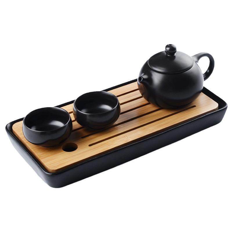 酒店茶具用品快客杯一壶二杯功夫茶具套装家用简约迷你小茶台茶盘,餐饮具,整套茶具,淘宝优惠券,粉丝福利购,淘宝优惠卷