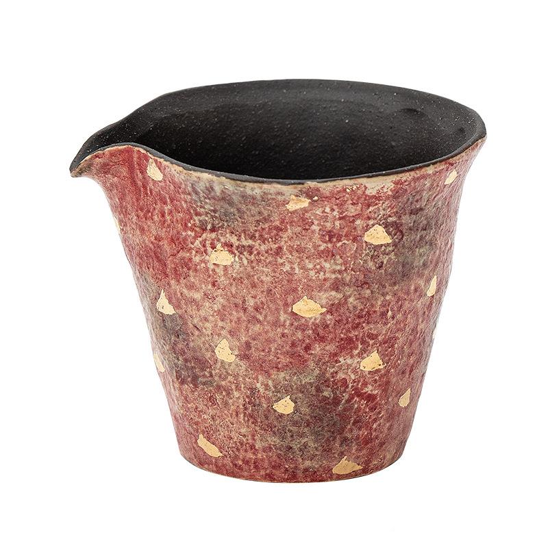 古点金岩矿彩陶平雁公道茶杯海分匀茶茶杯陶瓷功夫茶具配件YCV公