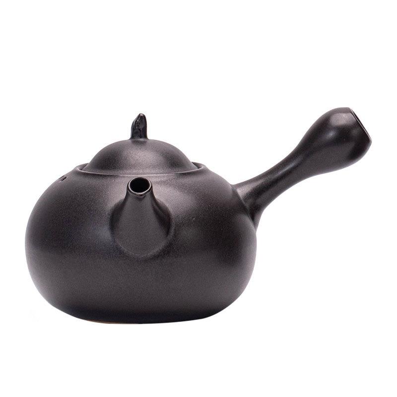 凌香侧把壶陶瓷围炉煮茶壶养生壶大号家用泡茶单壶复古功夫茶具