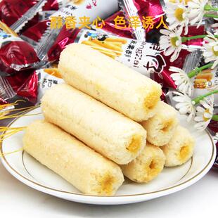 康仔米果酥蛋黄夹心卷800克老式休闲粗粮儿童怀旧童年米果棒零食