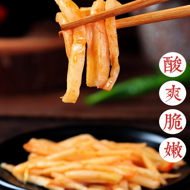 广西柳州特产红油酸笋丝即食小包装螺蛳粉配菜酸辣臭笋桂林米粉