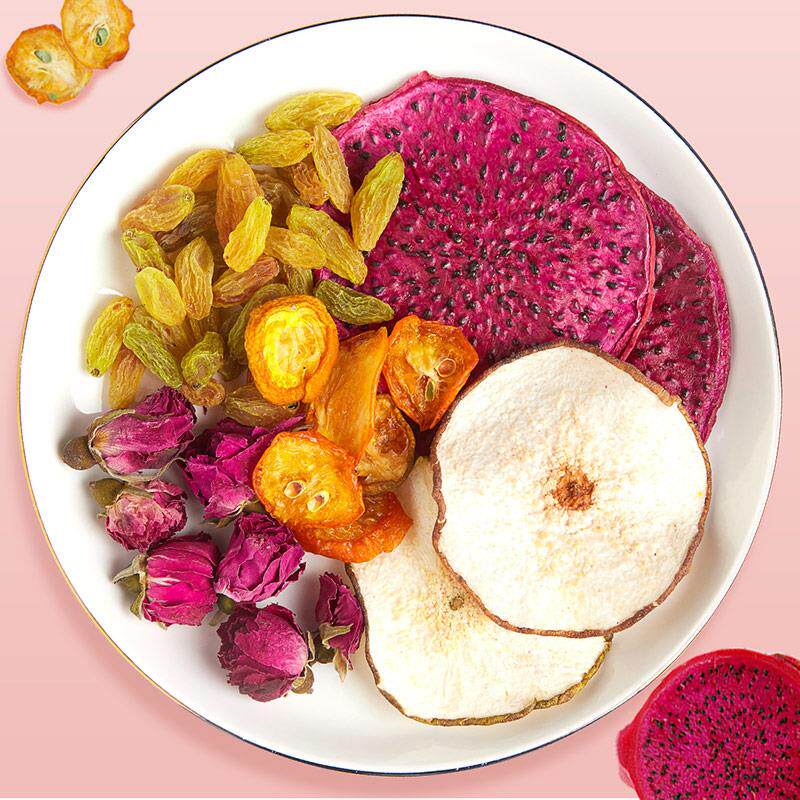 忆江南金桔雪梨火龙果茶4大袋露营便携DIY独立茶包水果茶养生茶包