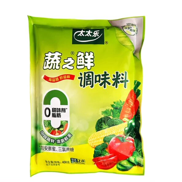 太太乐蔬之鲜400g轻餐素食炒菜煲汤凉拌调味料代替鸡精味精适用