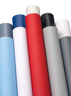 厂家特厚纯色墙纸素色贴纸幼儿园展柜防水墙贴wallpaper