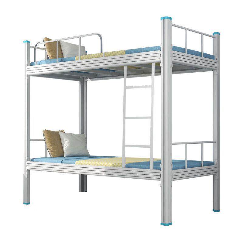 铁艺床上下床双层铁架上下铺宿舍学校学生双人床高低高架床架子床