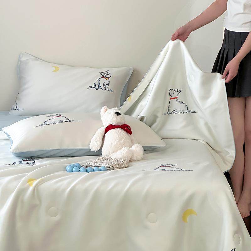 高端卡通儿童夏被三件套兰精天丝空调被夏季凉爽不闷汗亲肤,床上用品,床品套件/四件套/多件套,淘宝优惠券,粉丝福利购,淘宝优惠卷