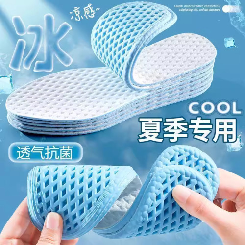 夏季专用吸汗防臭透气鞋垫