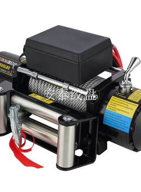 厂家直销12v/24v8500磅汽车绞盘12V绞盘便携式绞盘