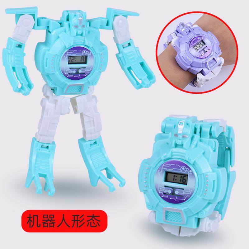 卡通变形电子手表机器人儿童手表 地摊学校周边玩具,玩具/童车/益智/积木/模型,电子玩具,淘宝优惠券,粉丝福利购,淘宝优惠卷