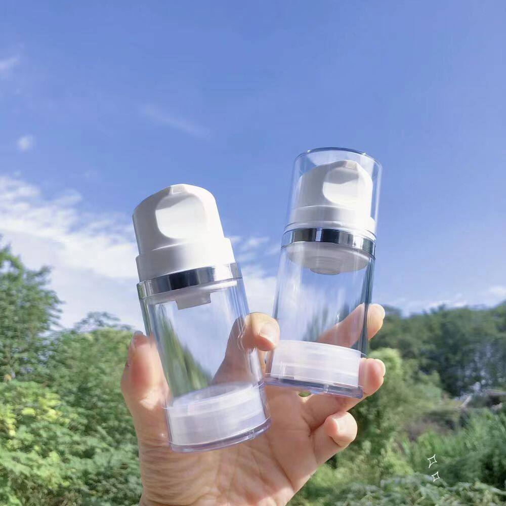 高级真空瓶50ml按压乳液瓶面霜洗漱套装空瓶外出便携旅行分装瓶子