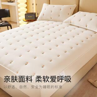 洁丽雅大豆纤维床笠罩加厚尘JL13ACJ0学生宿舍席梦防思床垫保护套