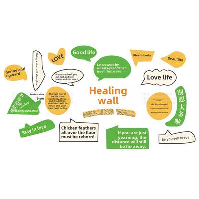 咨站询室心布置挂理图灵界24047治角装饰画健康辅导文化疗愈心情