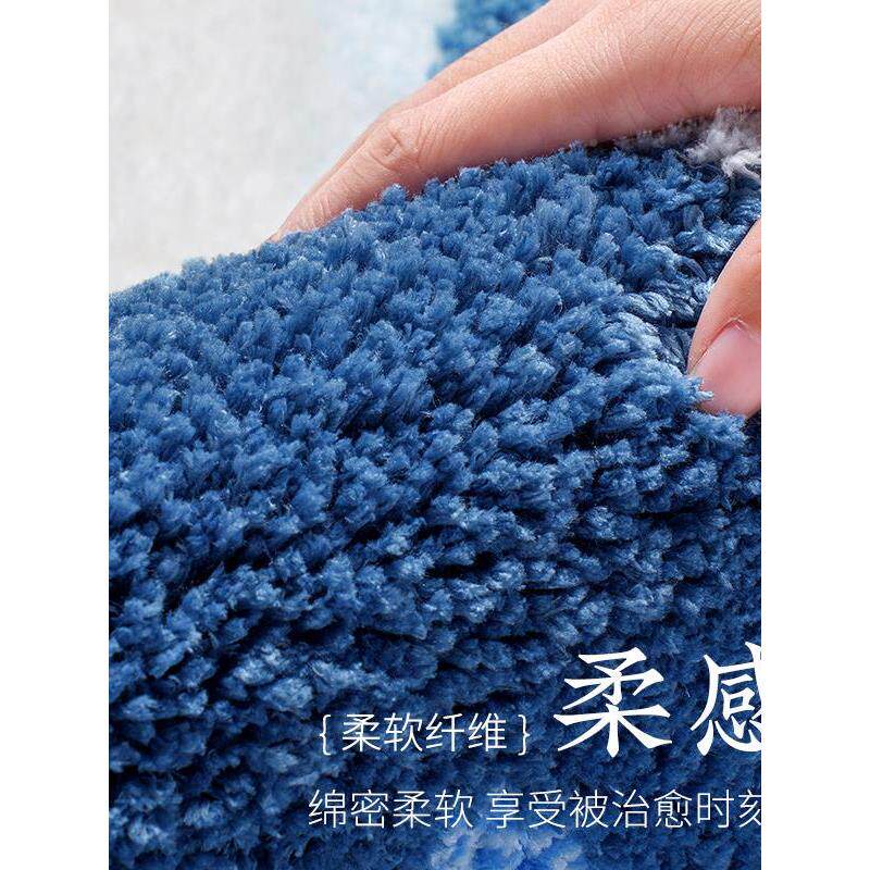 波浪地床毯3米厚异的长毛绒地毯卧BPQ室上斯堪的纳维亚风厘格地毯