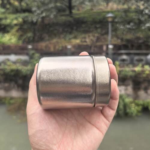 2罐00l钛茶叶便携密封调料m罐防潮咖纯啡CFN中药迷你盒子轻巧小水
