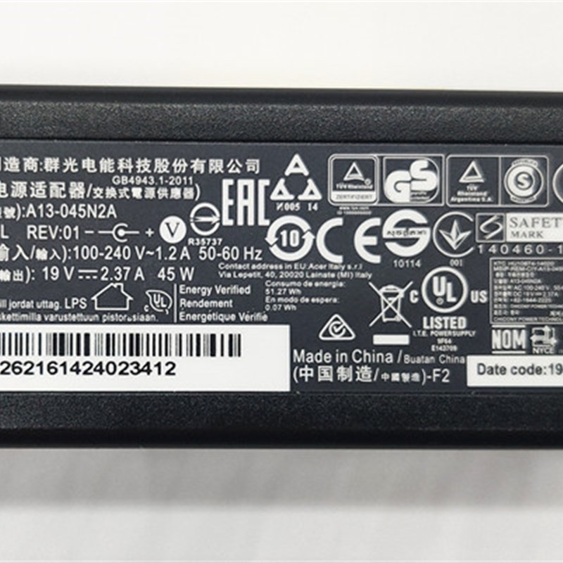 原装宏碁蜂鸟Swift3 SF314- 41 51 52 54 57笔记本充电源适配器线