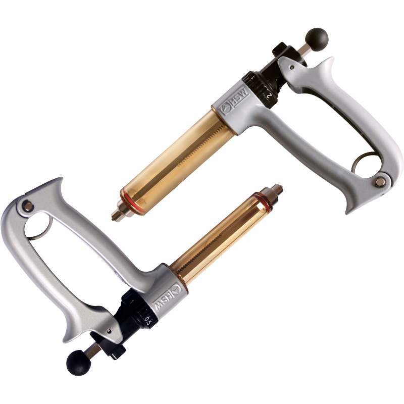 德国汉克萨斯25 50ml连续注射器疫苗器兽用古氏半自动可调注射器