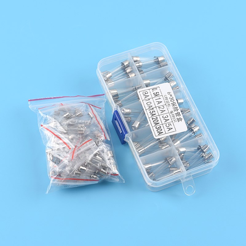 保险丝5*20mm玻璃保险管熔断器6x30 250V 0.5A 1A 2A 3A 4A 5A10A