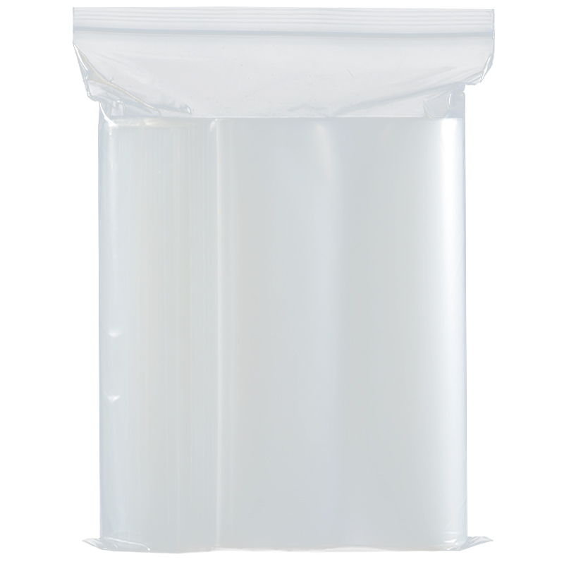 双面10丝中厚12*18CM透明骨袋密封自封塑料包装收纳袋/百个单价