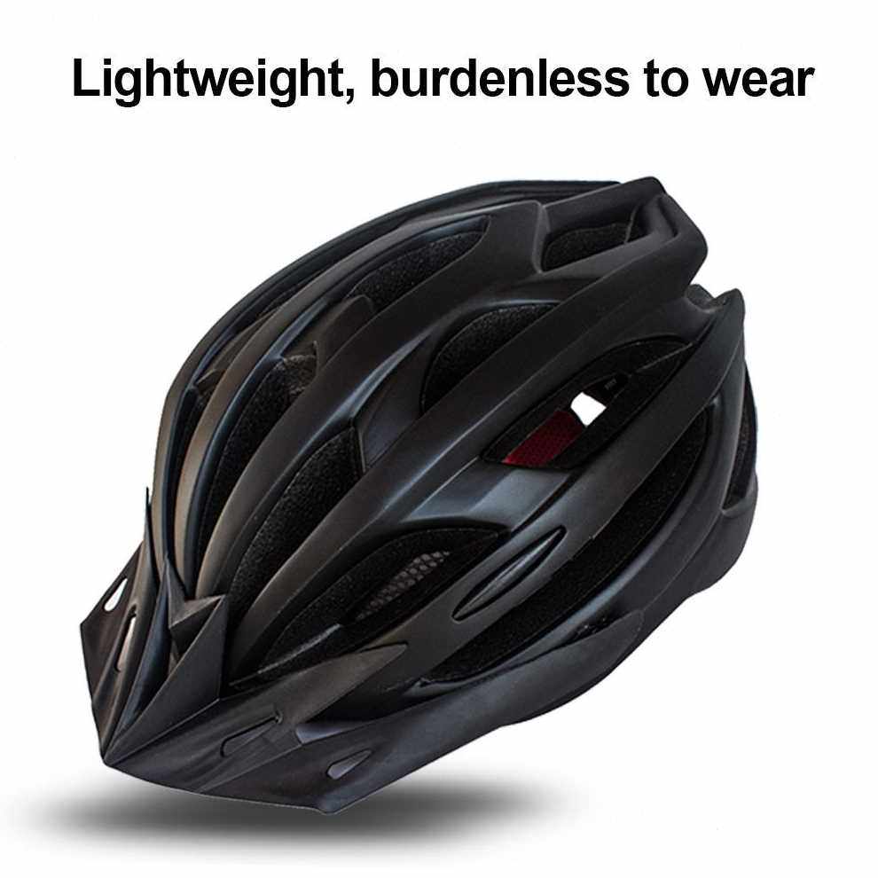 New Bicycle Helmets Matte Men Women Bike Mountain Road Bike