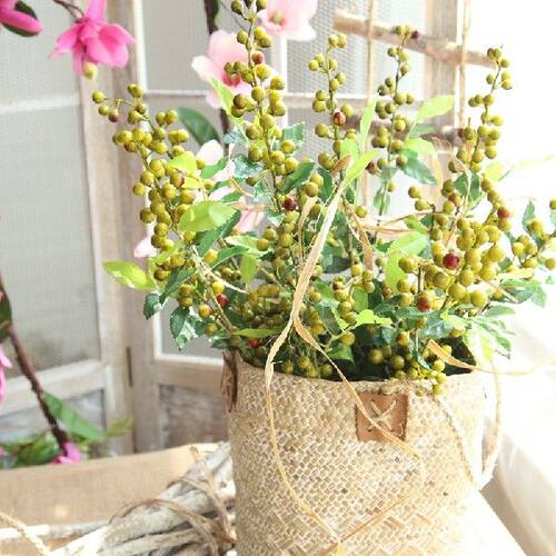 好货5Pcs Realistic Artificial Fruit Foam berries For Table H