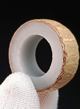 极速白玉菩提根戒指情侣材料包自己做diy手工打磨工具原籽半成品