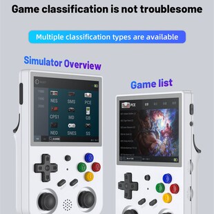 极速2023 ANBERNIC RG353V 3.5 INCH 640*480 Handheld Game Play