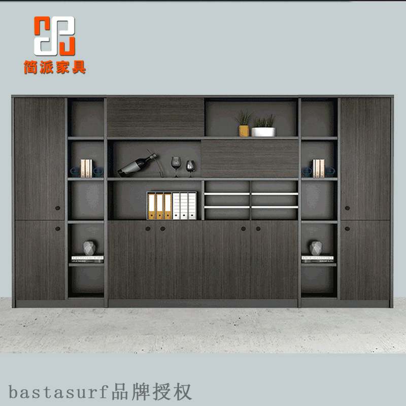 Fashionable wooden office filing cabinet panel wooden Offic