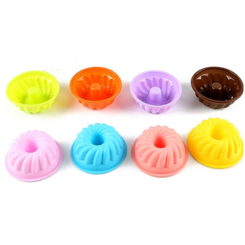 好货Round Silicone Bakeware Muffin Cookie Cup Cake Baking Ch