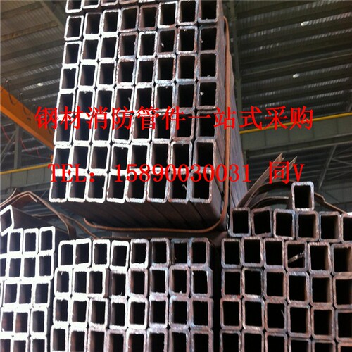 好货现货热镀锌方管铁管方钢管无缝钢材40x60空心矩黑方矩形焊管4
