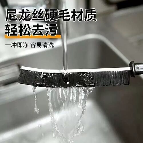 多功能加长合金缝隙刷子清理神器刷卫生间刷凹槽刷厨房刷死角