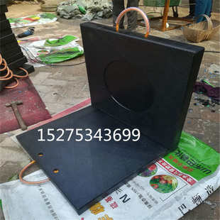 聚乙烯吊车支腿垫板泵车耐磨铁吊脚垫垫汽车吊块塑料随车支腿脚板