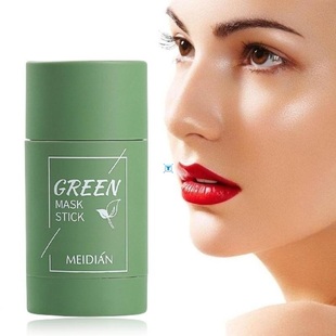 Green Tea Cleansing Clay Stick Mask Acne Cleansing Beauty