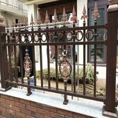 极速铝艺护栏铝合金围栏别墅栅栏花园楼梯栏杆阳台农村栅栏围墙护