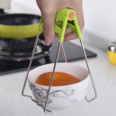 极速Anti scalding clip anti-skid bowl taking clip plate bowl