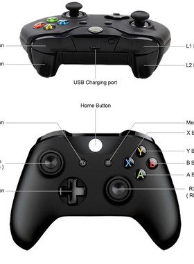 Wireless pad  Xbox One Controller Jogos Mando Controle  Xbox
