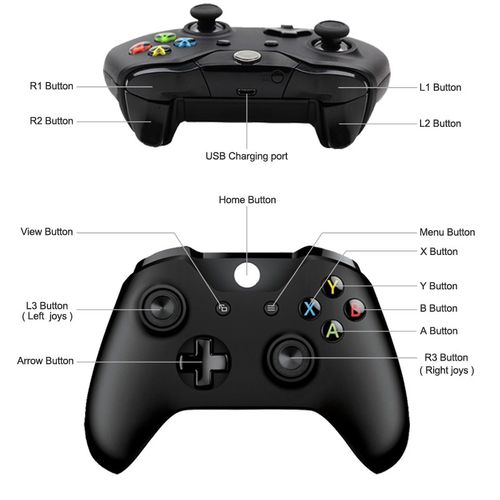 Wireless pad  Xbox One Controller Jogos Mando Controle  Xbox