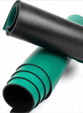 Anti static electric cuion green insulation rubber plate r