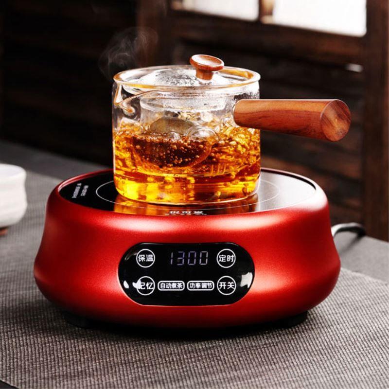 悦可堂电陶炉新款一级煮茶炉自动断电电磁炉煮茶器烧水养生壶静音
