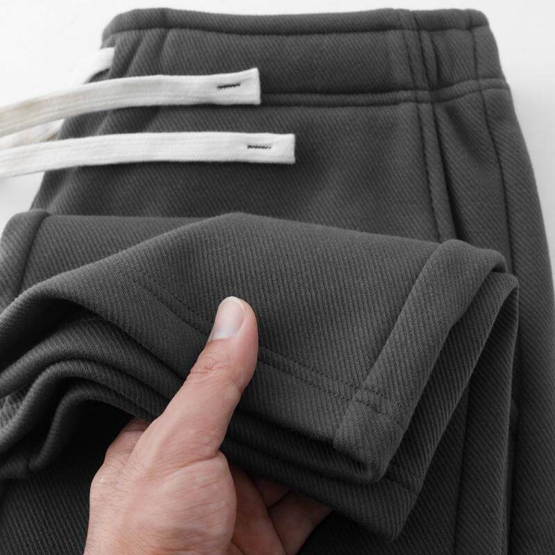 MAROLIO~说不出的喜欢！美式炭灰色直筒垂感卫裤男宽松休闲女春夏