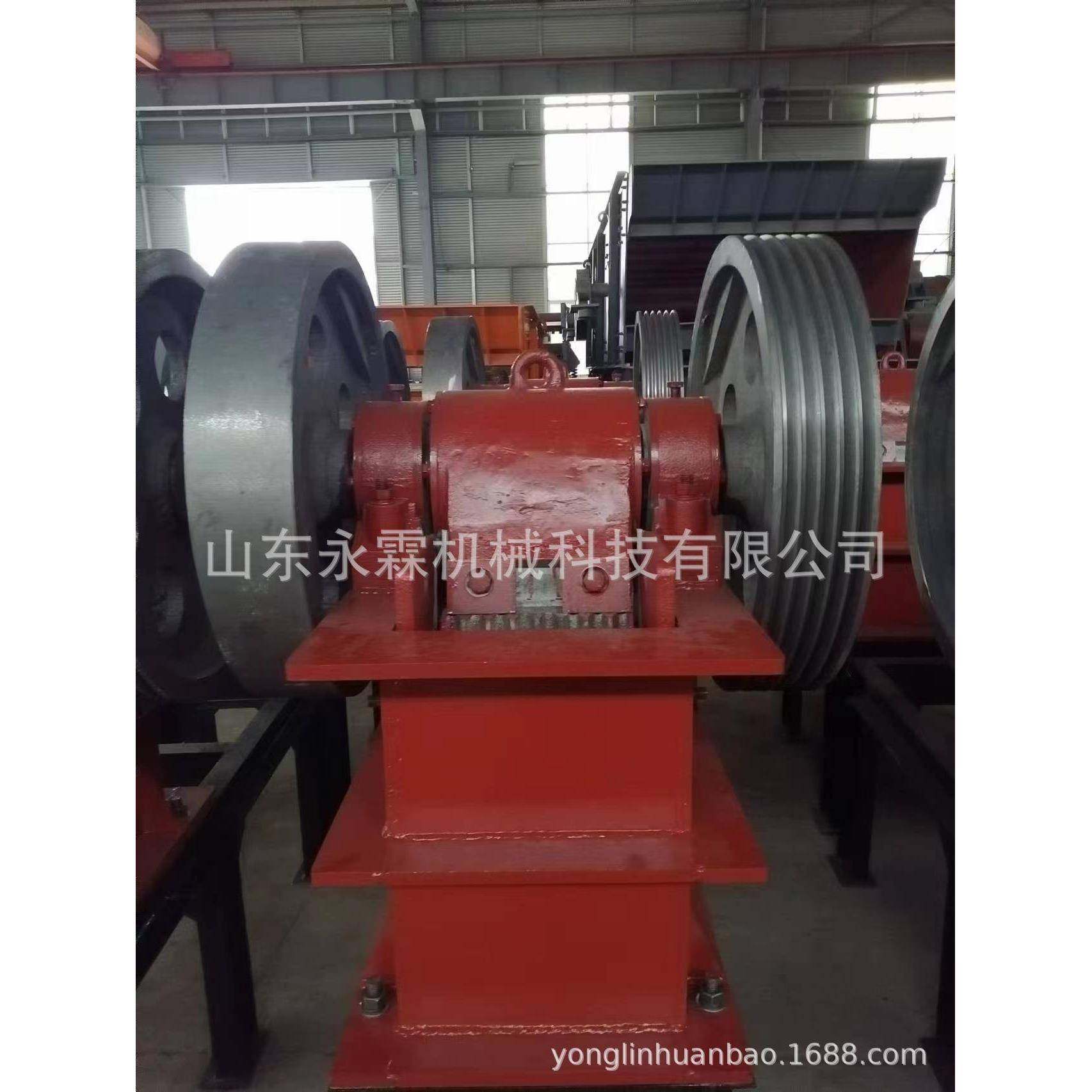 挤压破碎颚破机粗中细碎鄂式破碎机砂石破碎生产设备鄂破