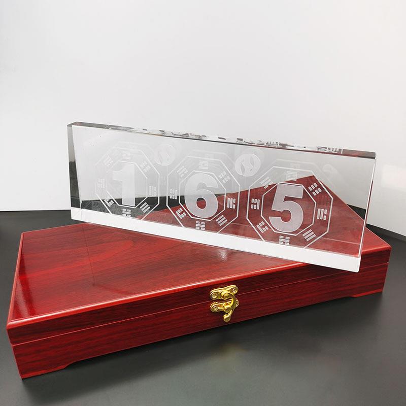 165五行风水平衡牌数字能量牌165水晶牌165平衡牌