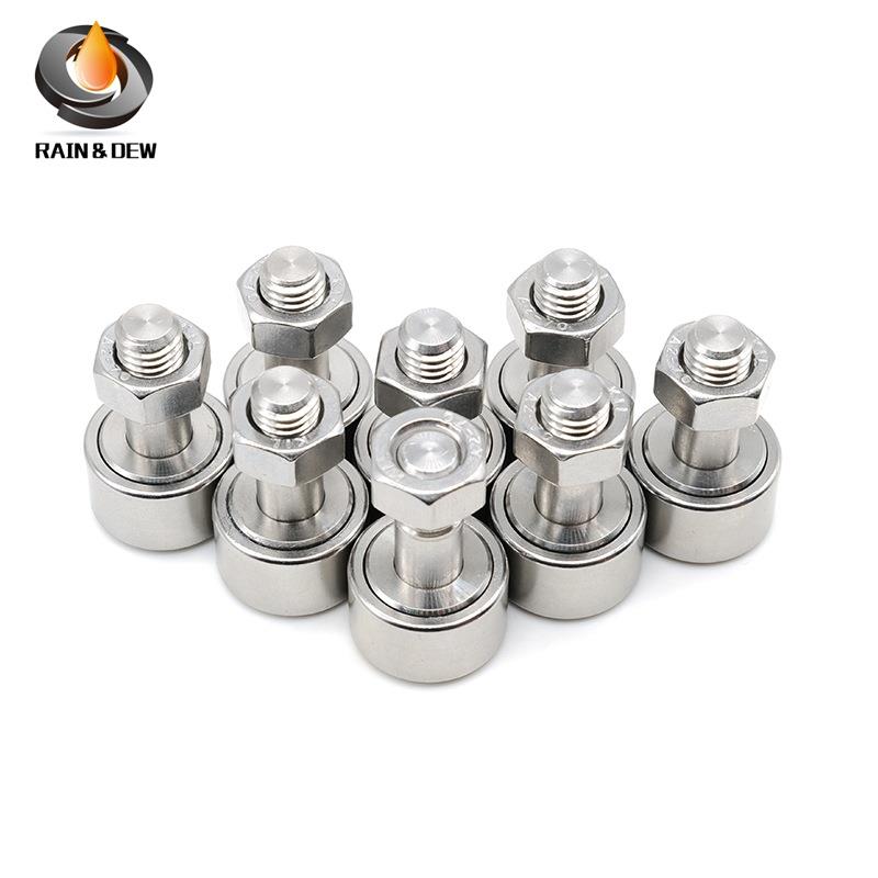 420不锈钢凸轮随动器轴承从动器CFS6V螺栓滚轮滚针轴承M6*12*21.5