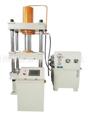 100TPLC系统液晶显示油压机四柱三粱油压机