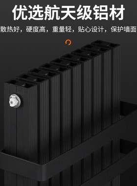 DT新款钛镁铝铜铝集中供暖壁挂式小背篓家用供热暖气片散热器