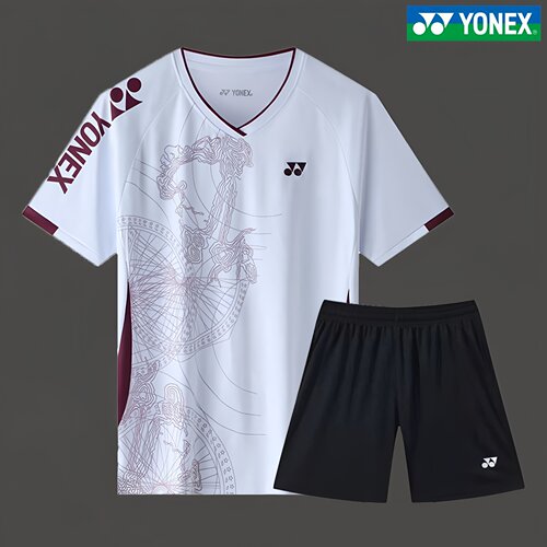 YONEX尤尼克斯短袖套装羽毛球服男女款速干透气运动服训练比赛